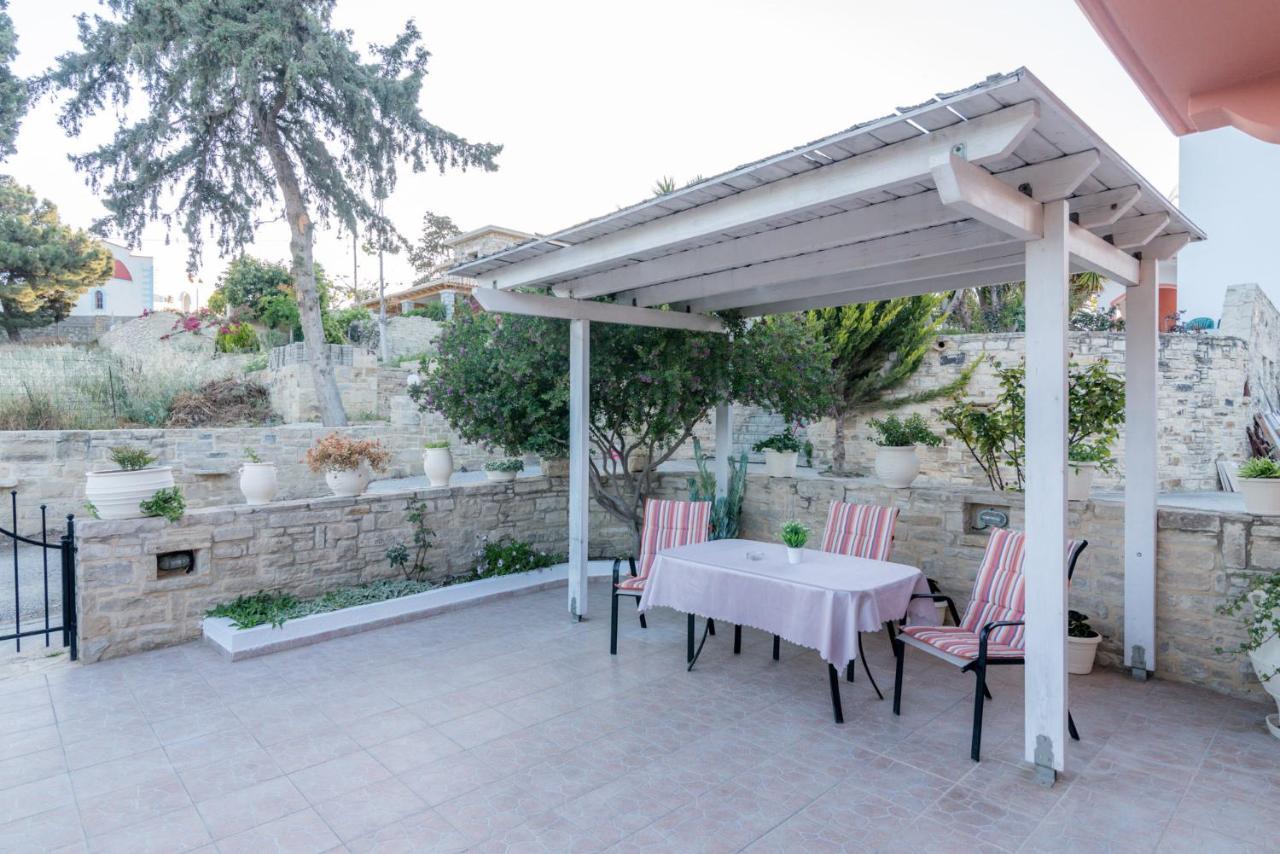 Apartamento Vrisanos Pitsidia Exterior foto